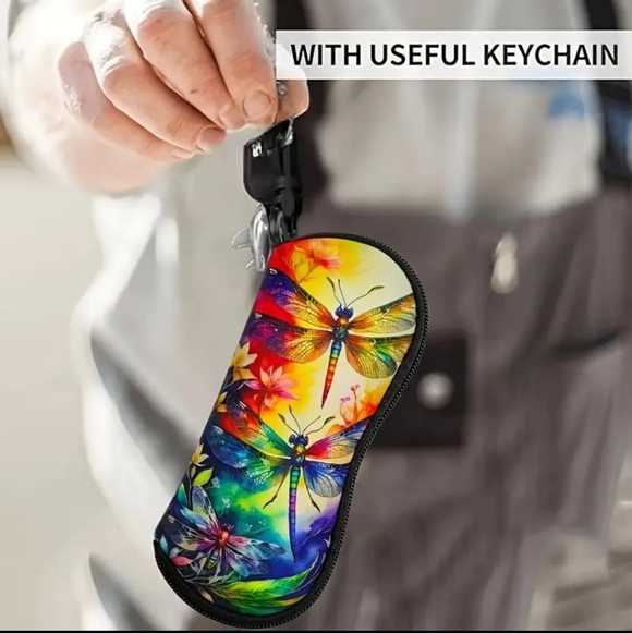 Dragonfly Soft Glasses Case - Picture 4 of 7